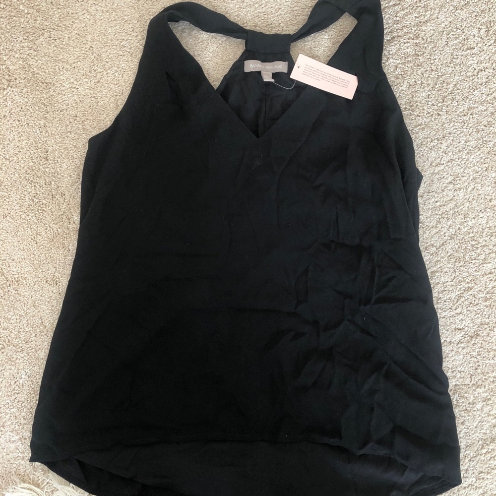 Banana republic silky blouse